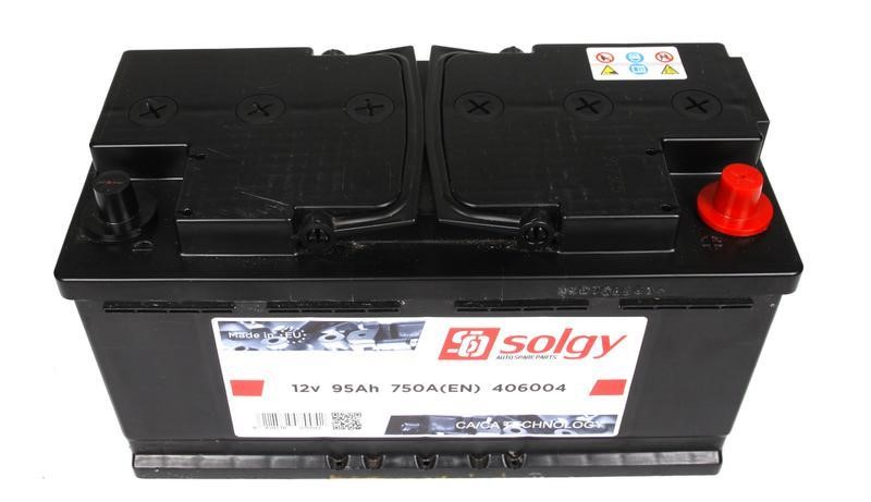 Акумулятор Solgy 12В 95Ач 750А(EN) R+ Solgy 406004