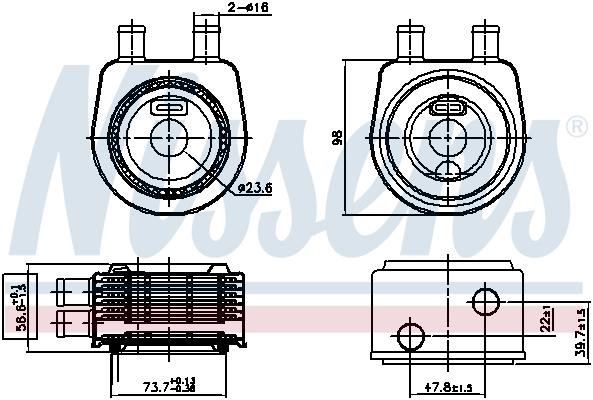 Купить Nissens 90774 по низкой цене в Украине!