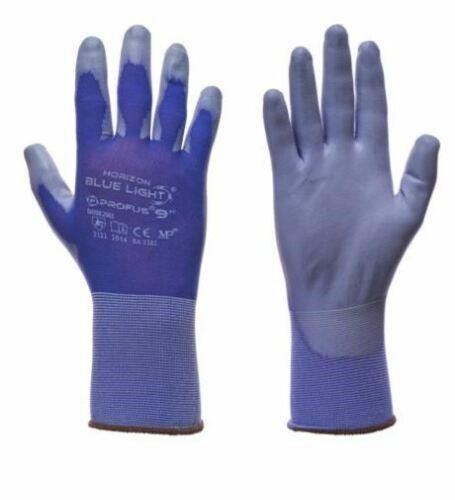 Profitool 0XREK1033/M Захисні рукавички 8/M, нейлон/поліуретан, сині з сірим 0XREK1033M: Купити в Україні - Добра ціна на EXIST.UA!