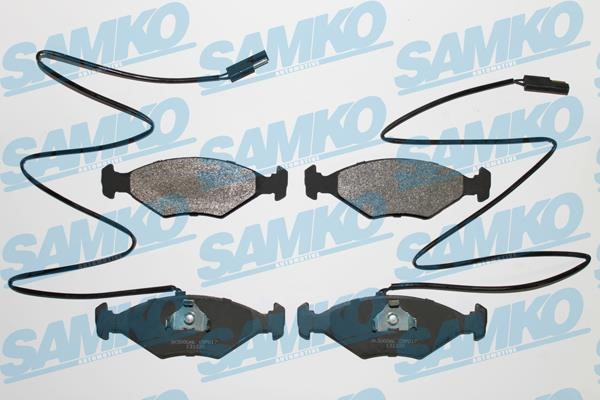 Samko 5SP017 Гальмівні колодки, комплект 5SP017: Купити в Україні - Добра ціна на EXIST.UA!