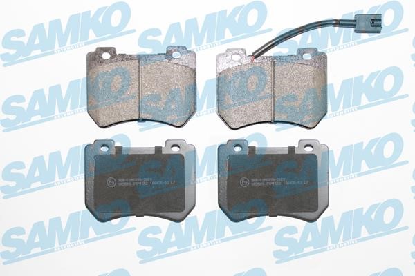 Samko 5SP1552 Гальмівні колодки, комплект 5SP1552: Купити в Україні - Добра ціна на EXIST.UA!
