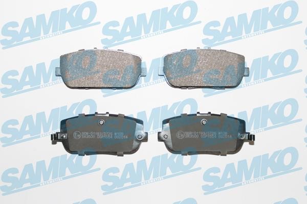 Samko 5SP1554 Гальмівні колодки, комплект 5SP1554: Купити в Україні - Добра ціна на EXIST.UA!