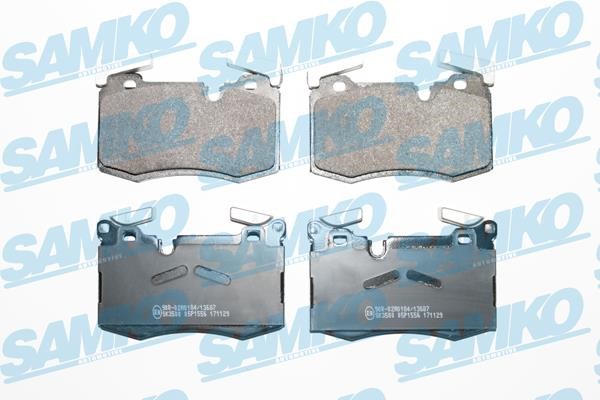 Samko 5SP1556 Гальмівні колодки, комплект 5SP1556: Купити в Україні - Добра ціна на EXIST.UA!