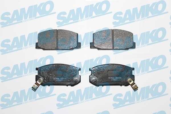 Samko 5SP070 Гальмівні колодки, комплект 5SP070: Купити в Україні - Добра ціна на EXIST.UA!