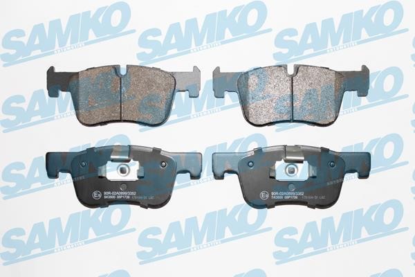 Samko 5SP1739 Гальмівні колодки, комплект 5SP1739: Купити в Україні - Добра ціна на EXIST.UA!