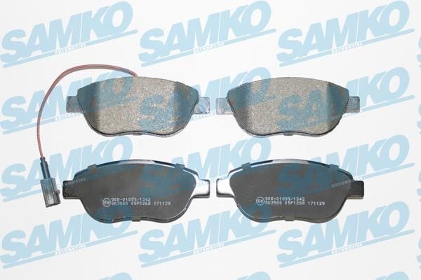 Samko 5SP1268 Гальмівні колодки, комплект 5SP1268: Купити в Україні - Добра ціна на EXIST.UA!