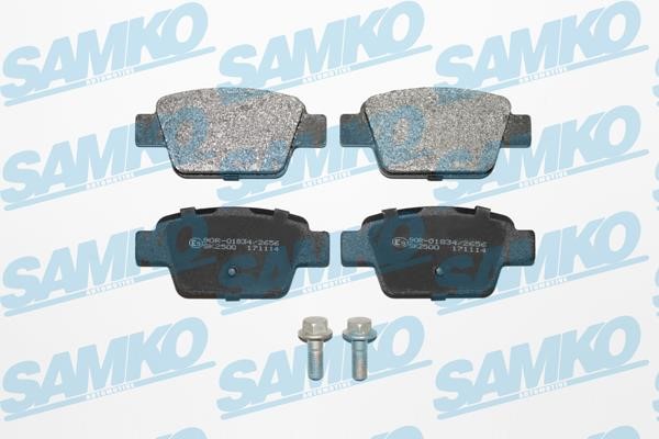 Samko 5SP1269 Гальмівні колодки, комплект 5SP1269: Купити в Україні - Добра ціна на EXIST.UA!