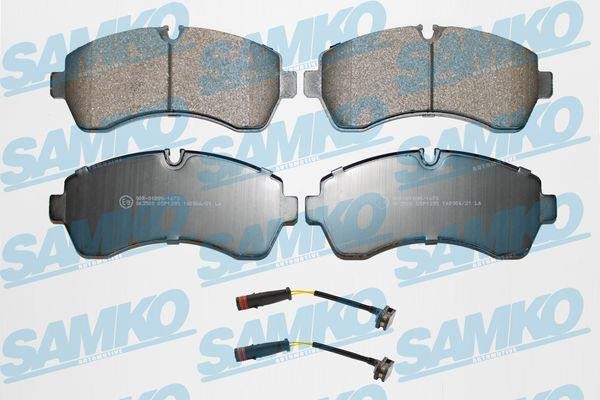 Samko 5SP1295A Гальмівні колодки, комплект 5SP1295A: Купити в Україні - Добра ціна на EXIST.UA!