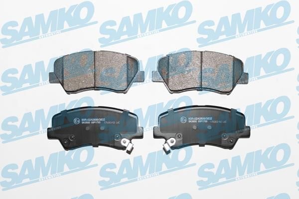 Samko 5SP1753 Гальмівні колодки, комплект 5SP1753: Купити в Україні - Добра ціна на EXIST.UA!