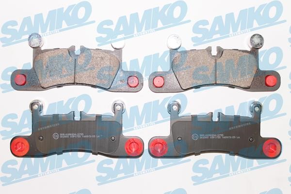 Samko 5SP1755 Гальмівні колодки, комплект 5SP1755: Купити в Україні - Добра ціна на EXIST.UA!