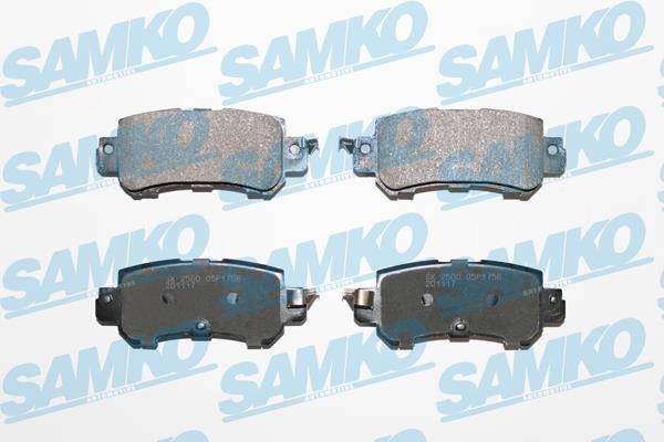 Samko 5SP1756 Гальмівні колодки, комплект 5SP1756: Купити в Україні - Добра ціна на EXIST.UA!
