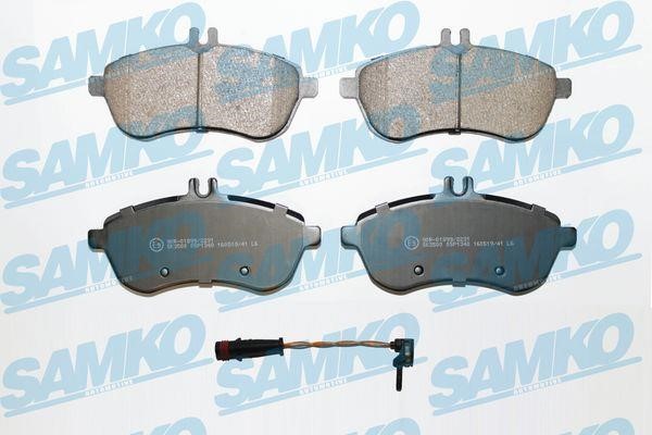 Samko 5SP1340A Гальмівні колодки, комплект 5SP1340A: Купити в Україні - Добра ціна на EXIST.UA!