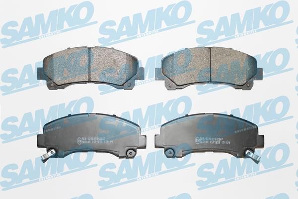 Samko 5SP1630 Гальмівні колодки, комплект 5SP1630: Приваблива ціна - Купити в Україні на EXIST.UA!