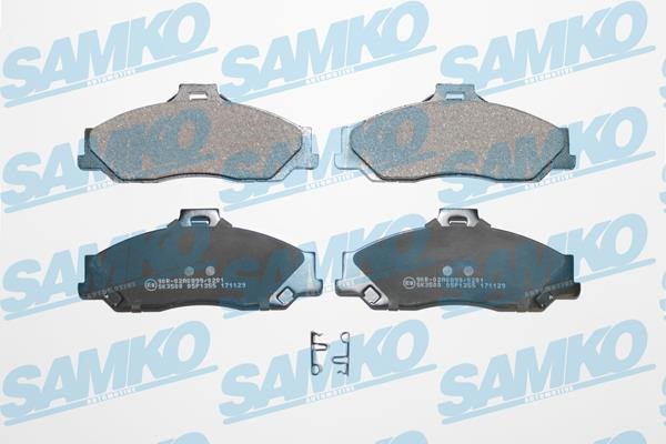 Samko 5SP1355 Гальмівні колодки, комплект 5SP1355: Купити в Україні - Добра ціна на EXIST.UA!
