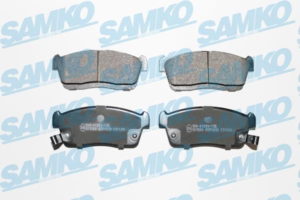 Samko 5SP1632 Гальмівні колодки, комплект 5SP1632: Купити в Україні - Добра ціна на EXIST.UA!