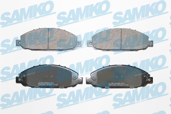 Samko 5SP1635 Гальмівні колодки передні, комплект 5SP1635: Приваблива ціна - Купити в Україні на EXIST.UA!