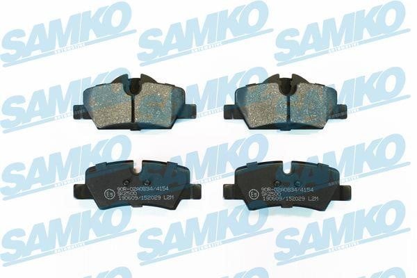 Samko 5SP2029 Гальмівні колодки, комплект 5SP2029: Купити в Україні - Добра ціна на EXIST.UA!