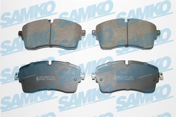 Samko 5SP2128 Тормозные колодки дисковые, комплект 5SP2128: Отличная цена - Купить в Украине на EXIST.UA! 5SP2128 Samko Тормозные колодки дисковые, комплект