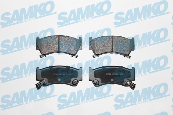 Samko 5SP1101 Гальмівні колодки, комплект 5SP1101: Купити в Україні - Добра ціна на EXIST.UA!