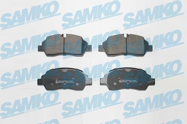Samko 5SP2130 Гальмівні колодки, комплект 5SP2130: Приваблива ціна - Купити в Україні на EXIST.UA!