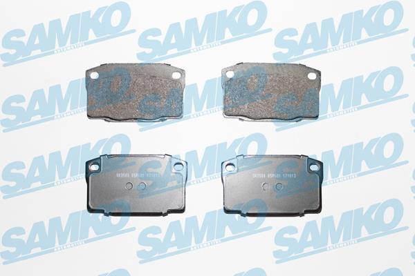 Samko 5SP681 Гальмівні колодки, комплект 5SP681: Купити в Україні - Добра ціна на EXIST.UA!