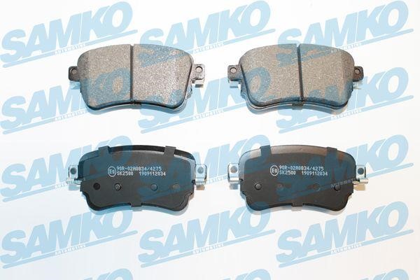 Samko 5SP2034 Гальмівні колодки, комплект 5SP2034: Купити в Україні - Добра ціна на EXIST.UA!