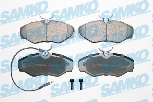 Samko 5SP1660 Гальмівні колодки, комплект 5SP1660: Купити в Україні - Добра ціна на EXIST.UA!