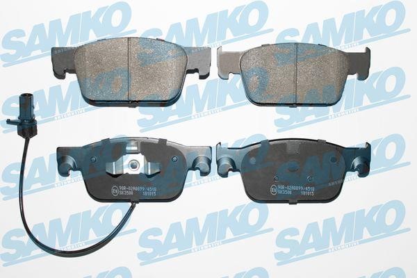 Samko 5SP2038 Гальмівні колодки, комплект 5SP2038: Купити в Україні - Добра ціна на EXIST.UA!