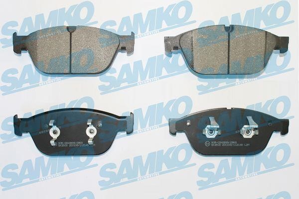 Samko 5SP2140 Гальмівні колодки, комплект 5SP2140: Купити в Україні - Добра ціна на EXIST.UA!