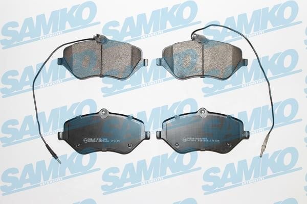 Samko 5SP1666 Гальмівні колодки, комплект 5SP1666: Купити в Україні - Добра ціна на EXIST.UA!