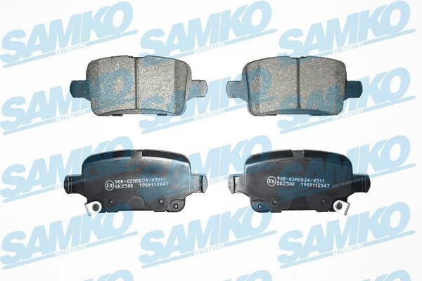 Samko 5SP2047 Гальмівні колодки, комплект 5SP2047: Купити в Україні - Добра ціна на EXIST.UA!