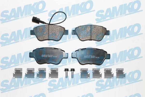 Samko 5SP763K Гальмівні колодки, комплект 5SP763K: Купити в Україні - Добра ціна на EXIST.UA!