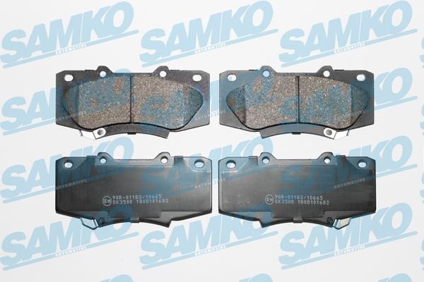 Samko 5SP1682 Гальмівні колодки, комплект 5SP1682: Купити в Україні - Добра ціна на EXIST.UA!