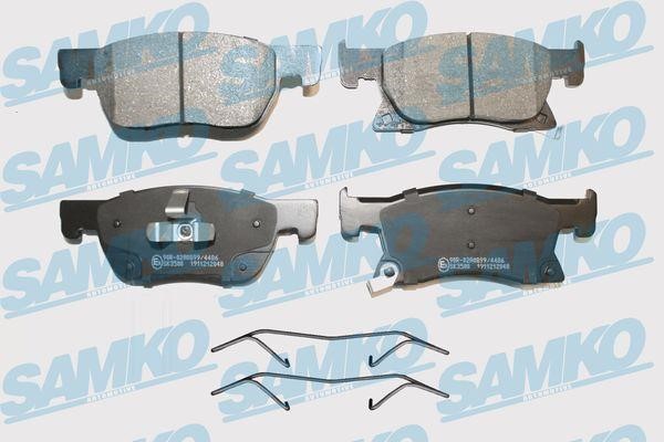 Samko 5SP2048K Гальмівні колодки, комплект 5SP2048K: Купити в Україні - Добра ціна на EXIST.UA!