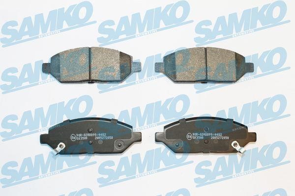 Samko 5SP2050 Гальмівні колодки, комплект 5SP2050: Купити в Україні - Добра ціна на EXIST.UA!