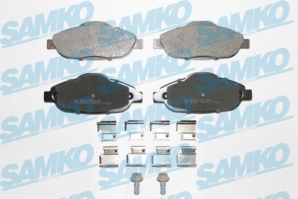 Samko 5SP1471K Гальмівні колодки, комплект 5SP1471K: Купити в Україні - Добра ціна на EXIST.UA!