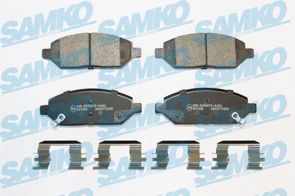 Samko 5SP2050K Гальмівні колодки, комплект 5SP2050K: Купити в Україні - Добра ціна на EXIST.UA!