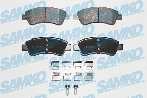 Samko 5SP802K Гальмівні колодки, комплект 5SP802K: Купити в Україні - Добра ціна на EXIST.UA!