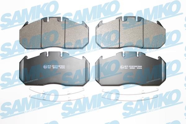 Samko 5SP823 Гальмівні колодки, комплект 5SP823: Купити в Україні - Добра ціна на EXIST.UA!