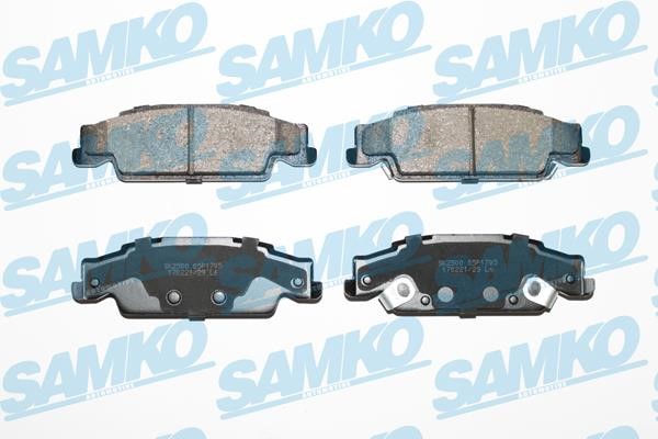 Samko 5SP1705 Гальмівні колодки, комплект 5SP1705: Купити в Україні - Добра ціна на EXIST.UA!