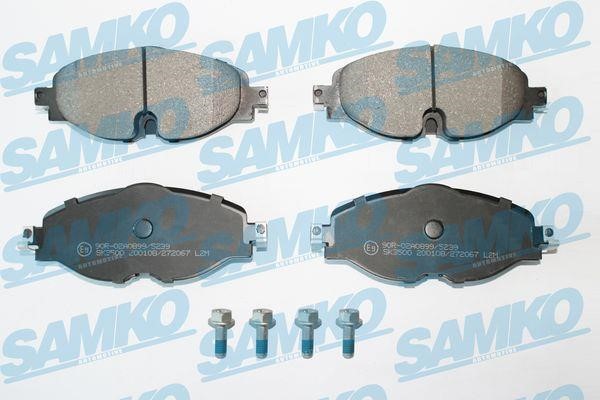 Samko 5SP2067 Гальмівні колодки, комплект 5SP2067: Купити в Україні - Добра ціна на EXIST.UA!