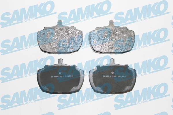 Samko 5SP321 Гальмівні колодки, комплект 5SP321: Купити в Україні - Добра ціна на EXIST.UA!