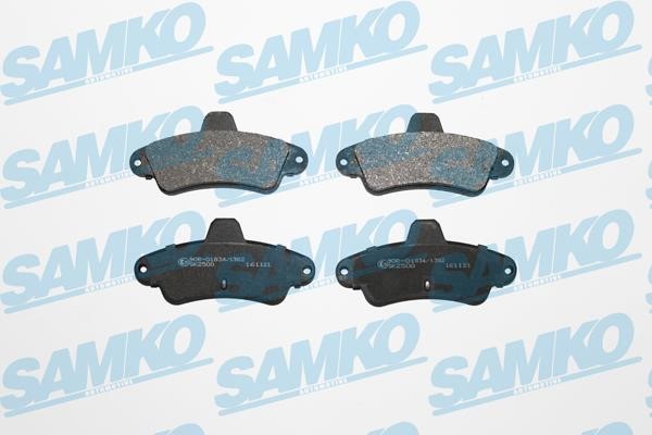 Samko 5SP870 Гальмівні колодки, комплект 5SP870: Купити в Україні - Добра ціна на EXIST.UA!