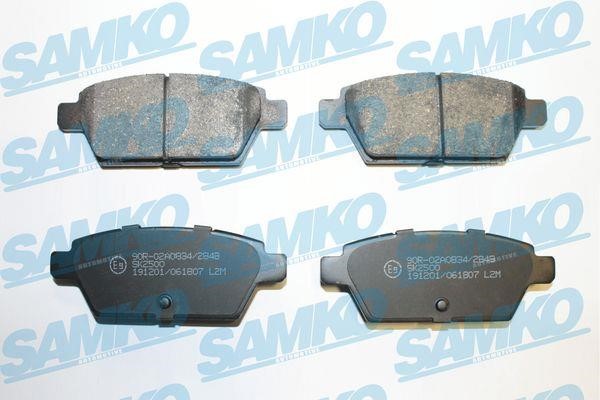 Samko 5SP1807 Гальмівні колодки, комплект 5SP1807: Купити в Україні - Добра ціна на EXIST.UA!