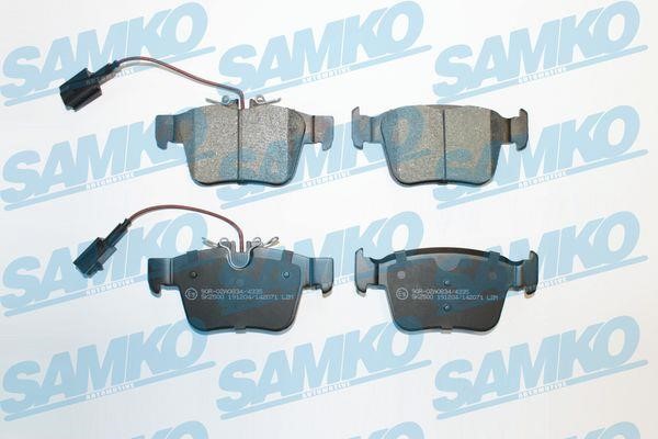 Samko 5SP2071 Гальмівні колодки, комплект 5SP2071: Купити в Україні - Добра ціна на EXIST.UA!