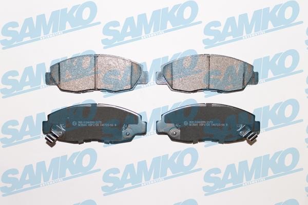 Samko 5SP1728 Гальмівні колодки, комплект 5SP1728: Купити в Україні - Добра ціна на EXIST.UA!