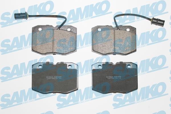Samko 5SP388 Гальмівні колодки, комплект 5SP388: Купити в Україні - Добра ціна на EXIST.UA!