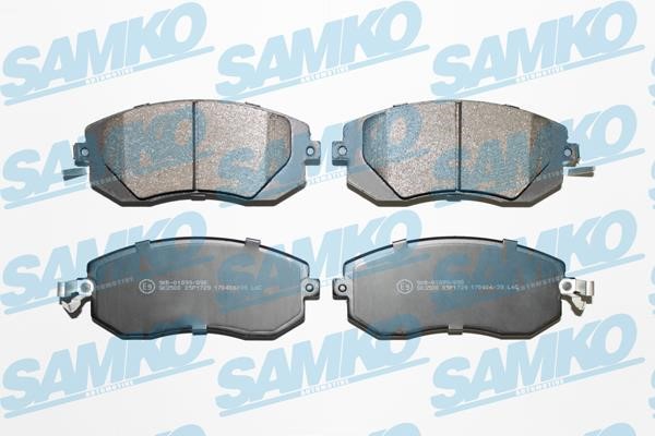 Samko 5SP1729 Гальмівні колодки, комплект 5SP1729: Купити в Україні - Добра ціна на EXIST.UA!