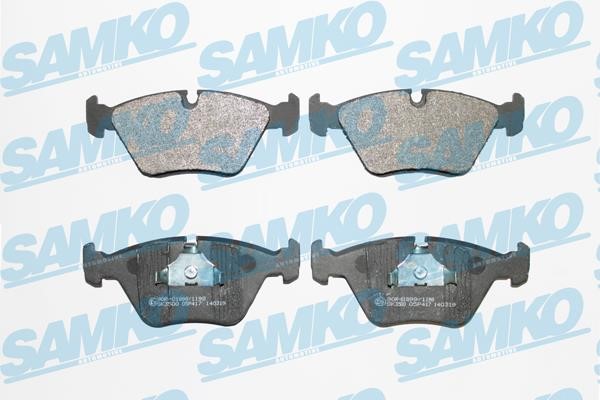 Samko 5SP417 Гальмівні колодки, комплект 5SP417: Купити в Україні - Добра ціна на EXIST.UA!