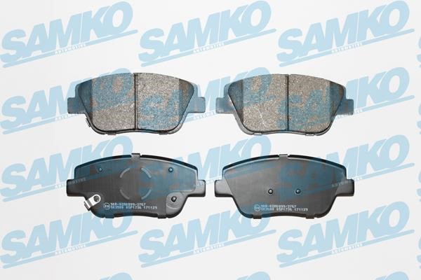 Samko 5SP1736 Гальмівні колодки, комплект 5SP1736: Купити в Україні - Добра ціна на EXIST.UA!
